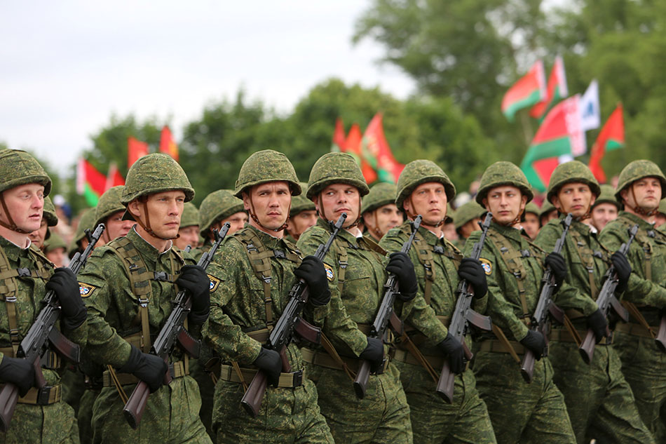 白俄罗斯志愿军图片