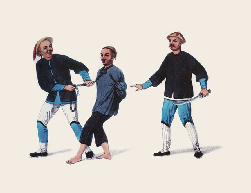 历史影像:清代的刑罚