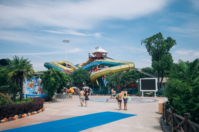 玩水何必远行,上海郊外玛雅水公园人特少!