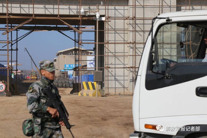 中国首个驻外保障基地正式投入使用首批部队进驻