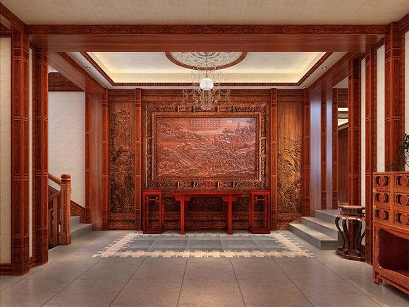 大空间小宫殿的享受中式别致装修