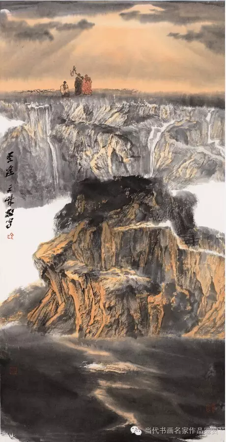 艺术评价 编辑 壁立千仞与山呼海啸 ——俞文杰的山水画 中国山水画在