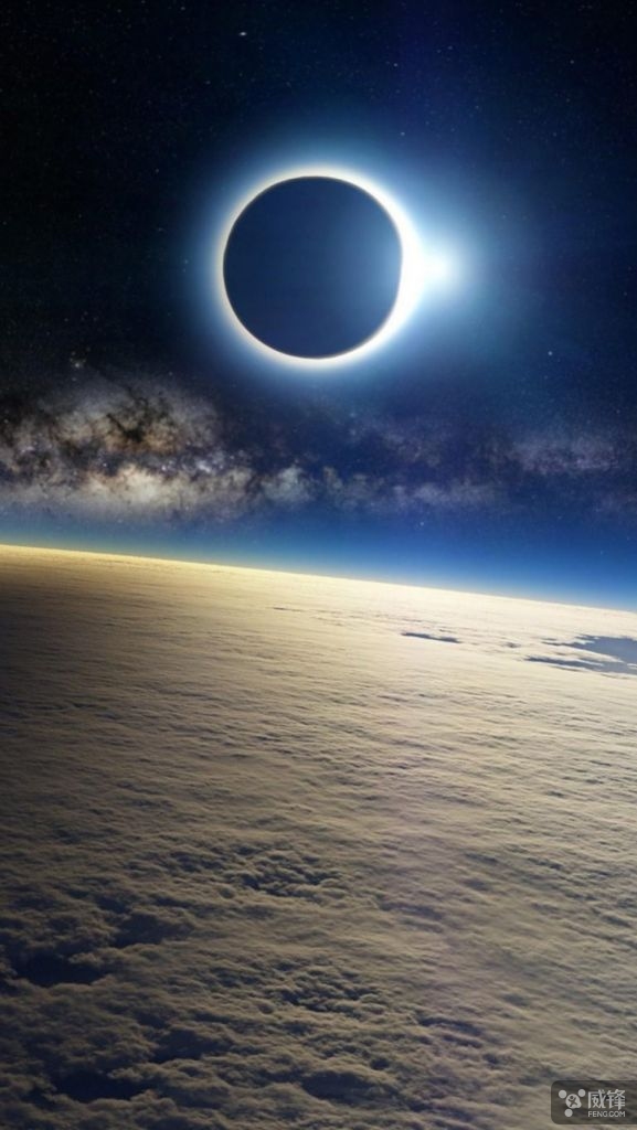 本周最佳壁纸:神奇而独特的日食现象