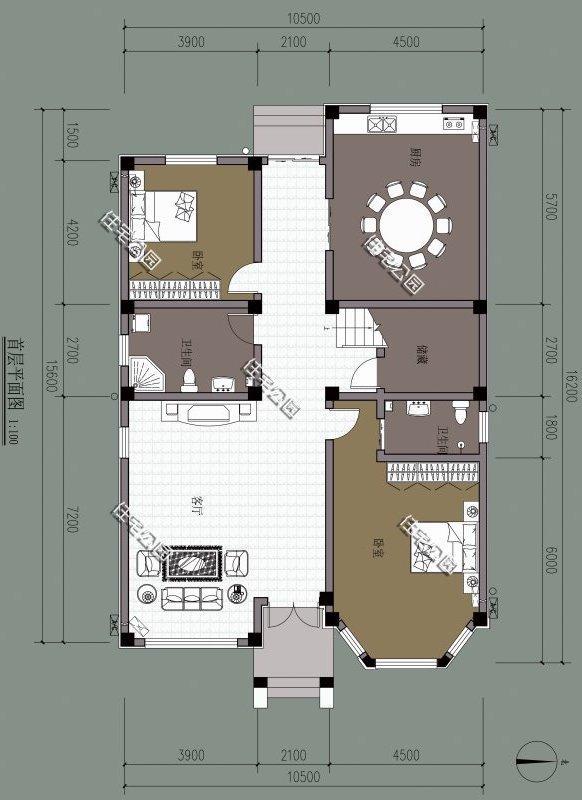 农村建房子网上买套图换个朝向能用么