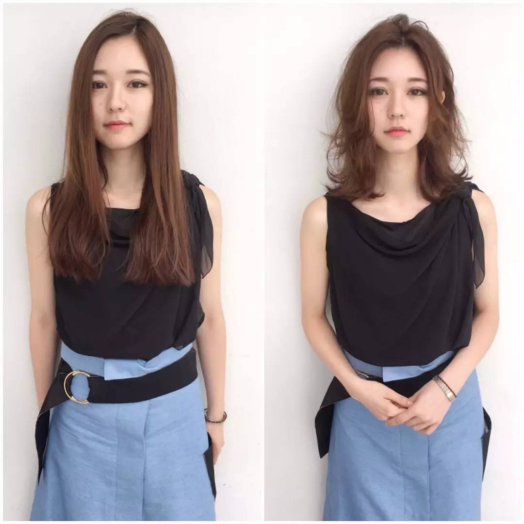 30位日本妹子的剪发前后对比让你知道选对发型有多重要