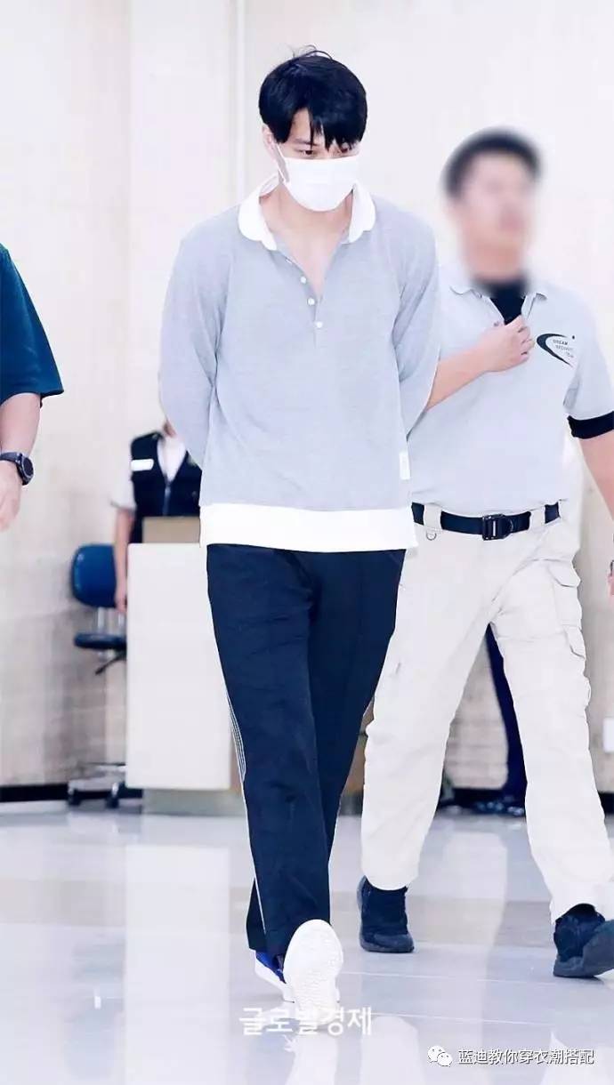 插播男明星金钟仁韩火火孙杨机场私服时尚街拍