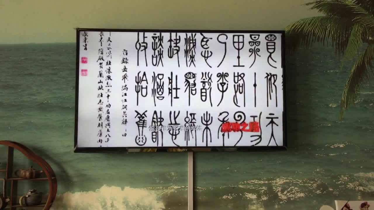 中央电视台录制非遗"梅花篆字"传承人王洪军【直播】