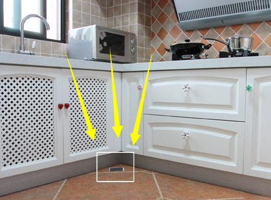 厨房地漏安装位置图片图片