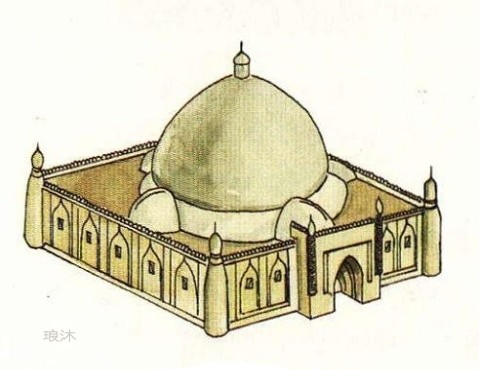 古代圆拱形屋顶图片