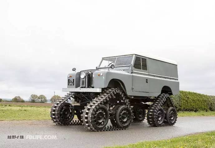 越野车加履带你见过吗? 这节奏简直就是要逆天!