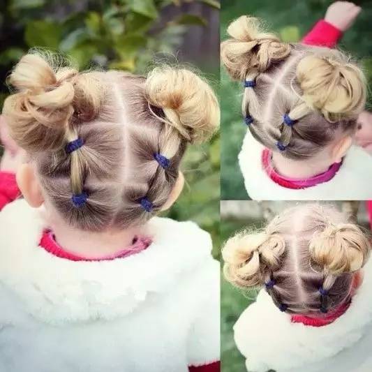 这可是女孩子最基本的编发方法,以此可以衍生出各种各样的发型