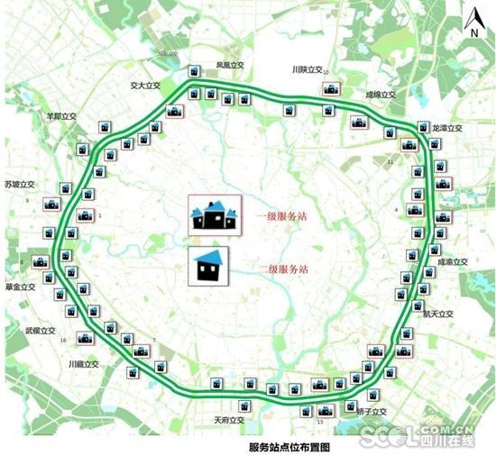 明年8月成都三环路一圈都是圆滚滚