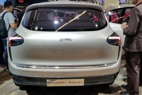 在法兰克福车展上,汽车制造商昶洧(thunder power)(chǎng wěi)发布