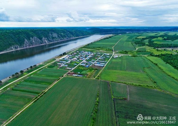 图说龙江呼玛县那一个与俄罗斯隔江相望的红星村