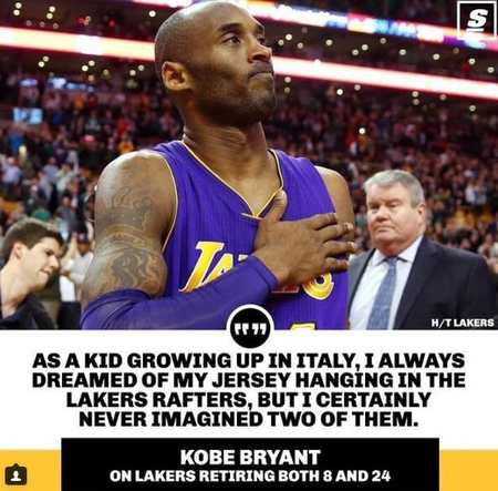 费舍尔谈科比退役球衣:他向人们展示了梦想的力量