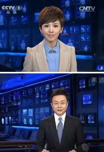 2007年,海霞,郭志坚加入《新闻联播》.