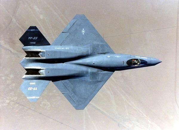 中国全新隐身战机yf23!最大速度超过2.