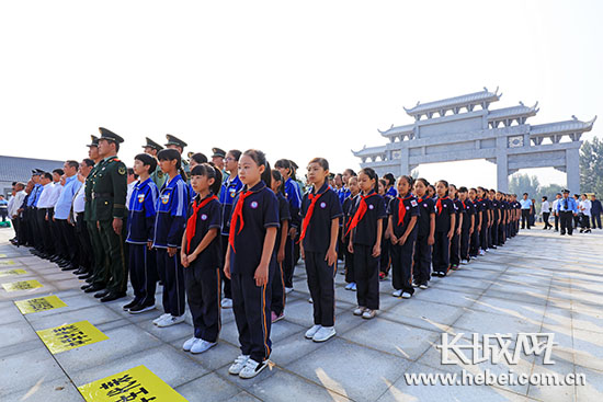 缅怀先烈 滦南举行烈士公祭活动