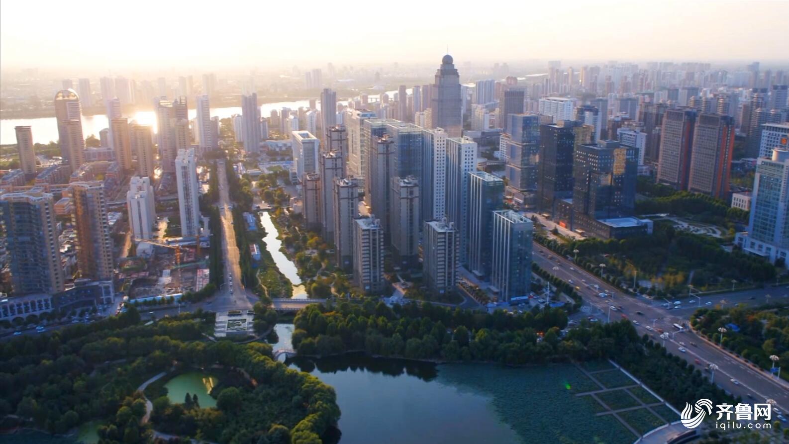 101秒航拍丨老城换新颜 这些画面每个临沂人都值得收藏