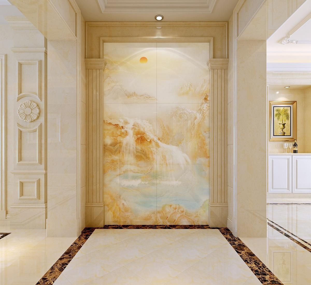 看完这16款玄关背景墙设计,终于明白为什么业主都重视它