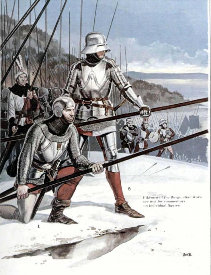 欧洲中世纪步兵图片