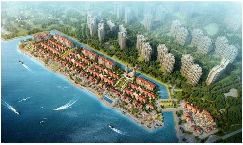 青岛欢乐滨海城规划图片