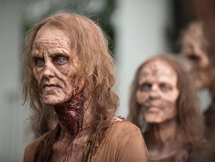 《行尸走肉》剧照.图源:gene page/amc