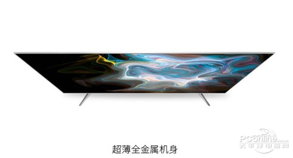 海信led55ec720us,此次通过4k机芯驱动4k屏幕展示画面,搭配2k转4k技术