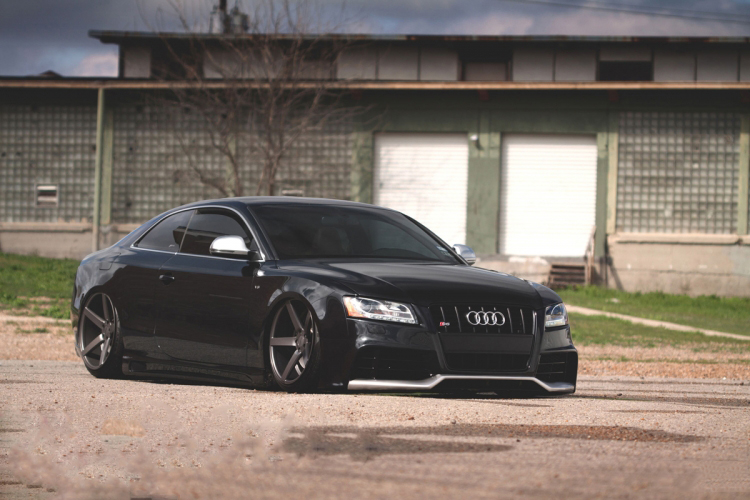 奥迪s5变黑骑士改装案例