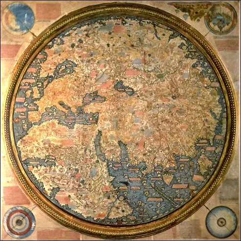 古代的世界地图都什么样?有的精细有的粗糙