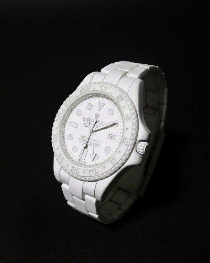 lv钱包,奢华腕表,竟然全都是"纸"做的