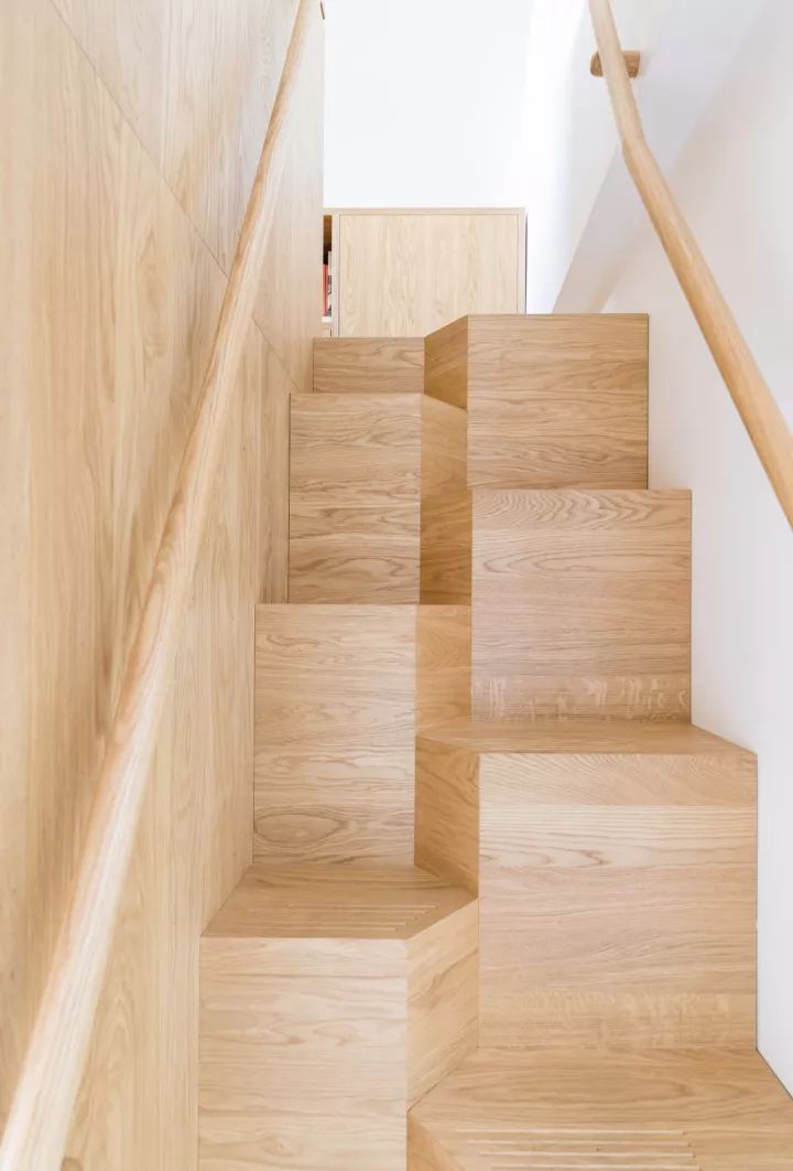 小户型的设计,胶合板,橡木板的极致运用