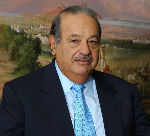 排行榜首位(世界首富)2010-2013年《福布斯》就是黎巴嫩后裔墨西哥