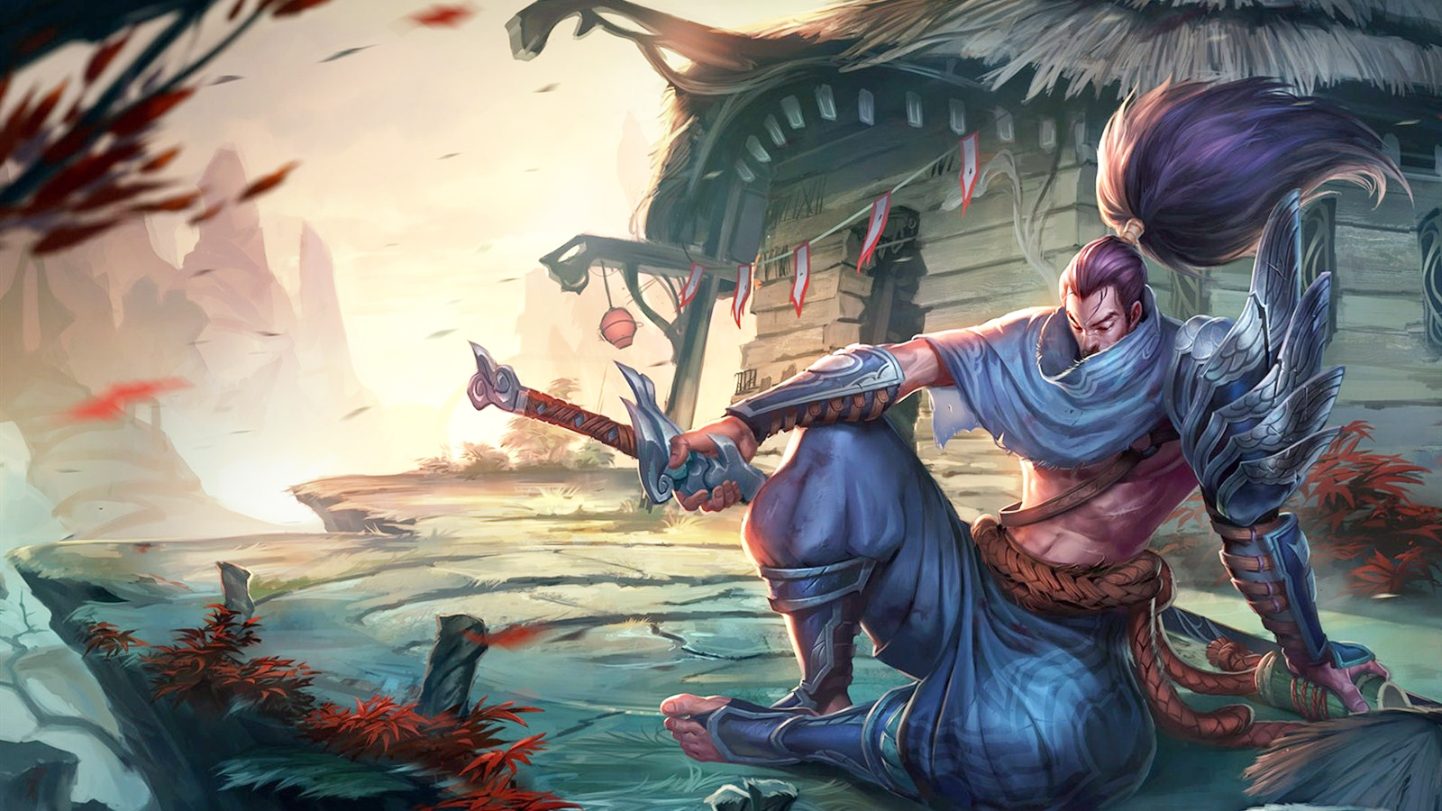 英雄联盟——亚索操作集锦 yasuo montage双风 无缝e!