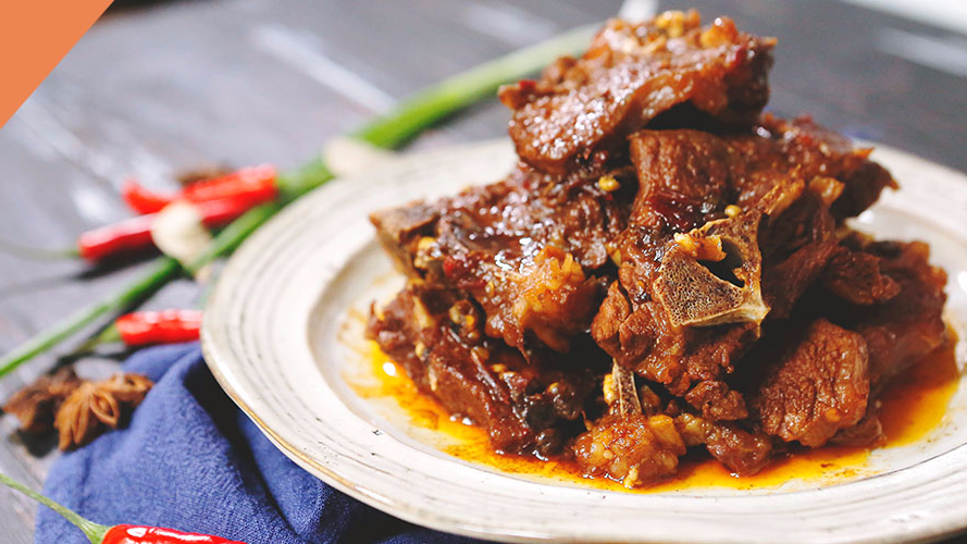 30秒教你做新年不得不吃的红烧羊蝎子