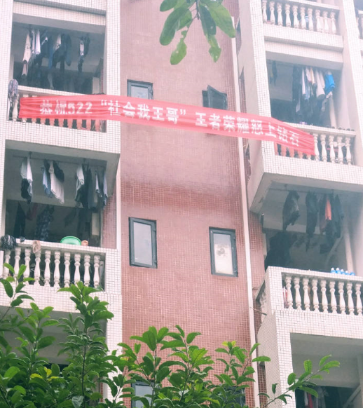 会玩儿过生日拉横幅就算了玩个王者荣耀也有人以此庆祝