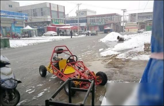 玩家打造絕地求生蹦蹦車100還原還能駕駛