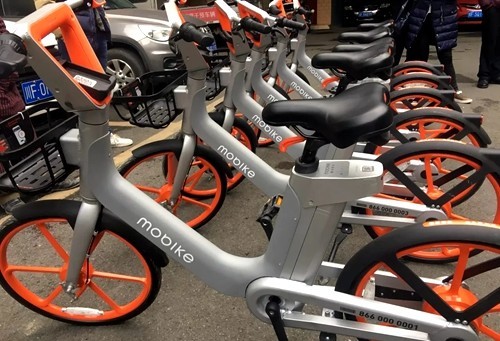 摩拜电动单车现身四川首批拟投放百辆