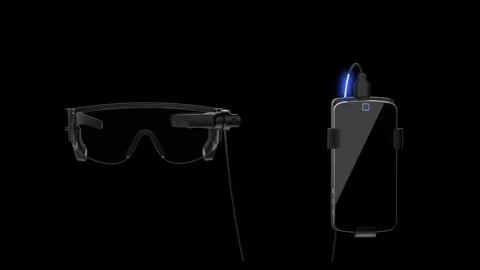 联想新ar眼镜c220,一款有ah云平台的眼镜有啥不一样 | ces 2018