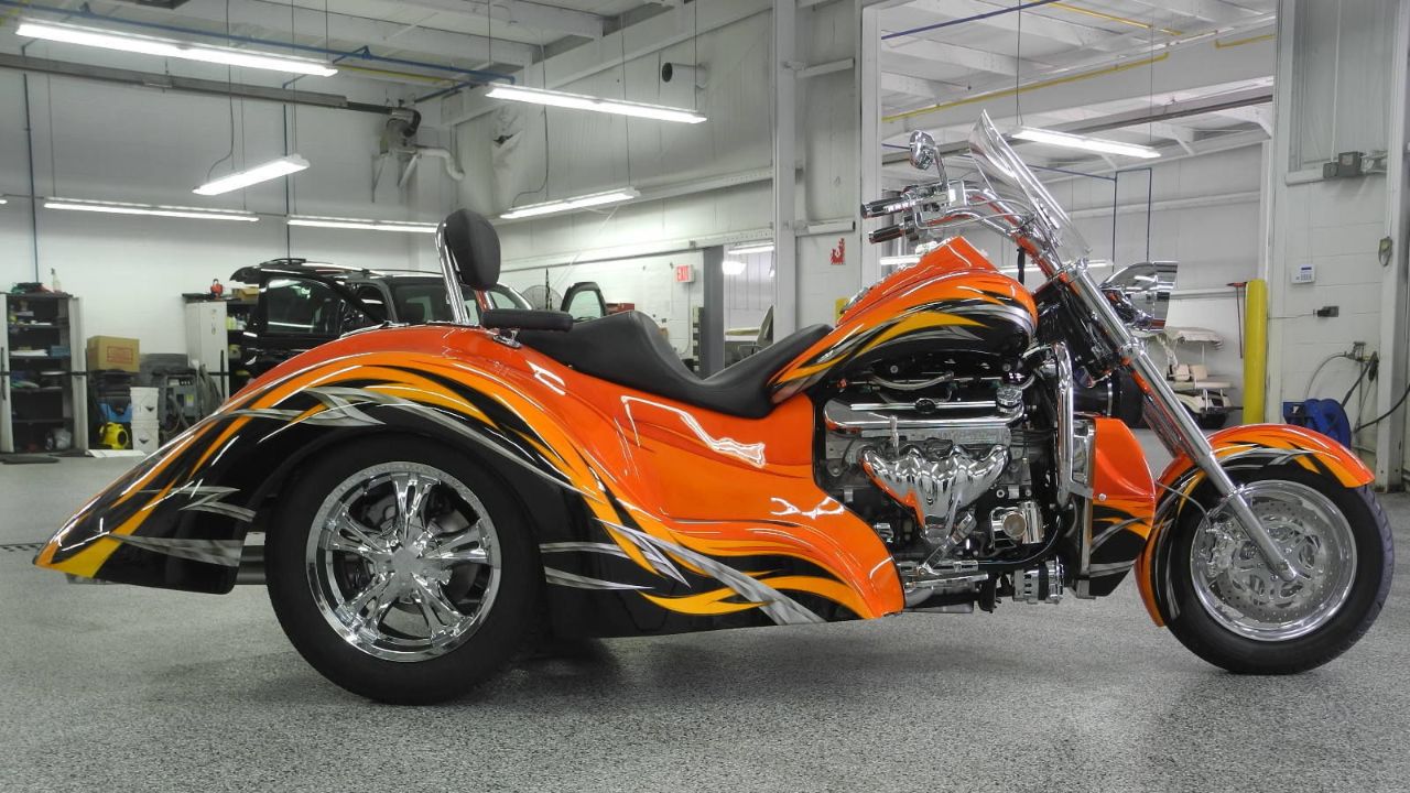 加速最快的量产级三轮摩托车--boss hoss