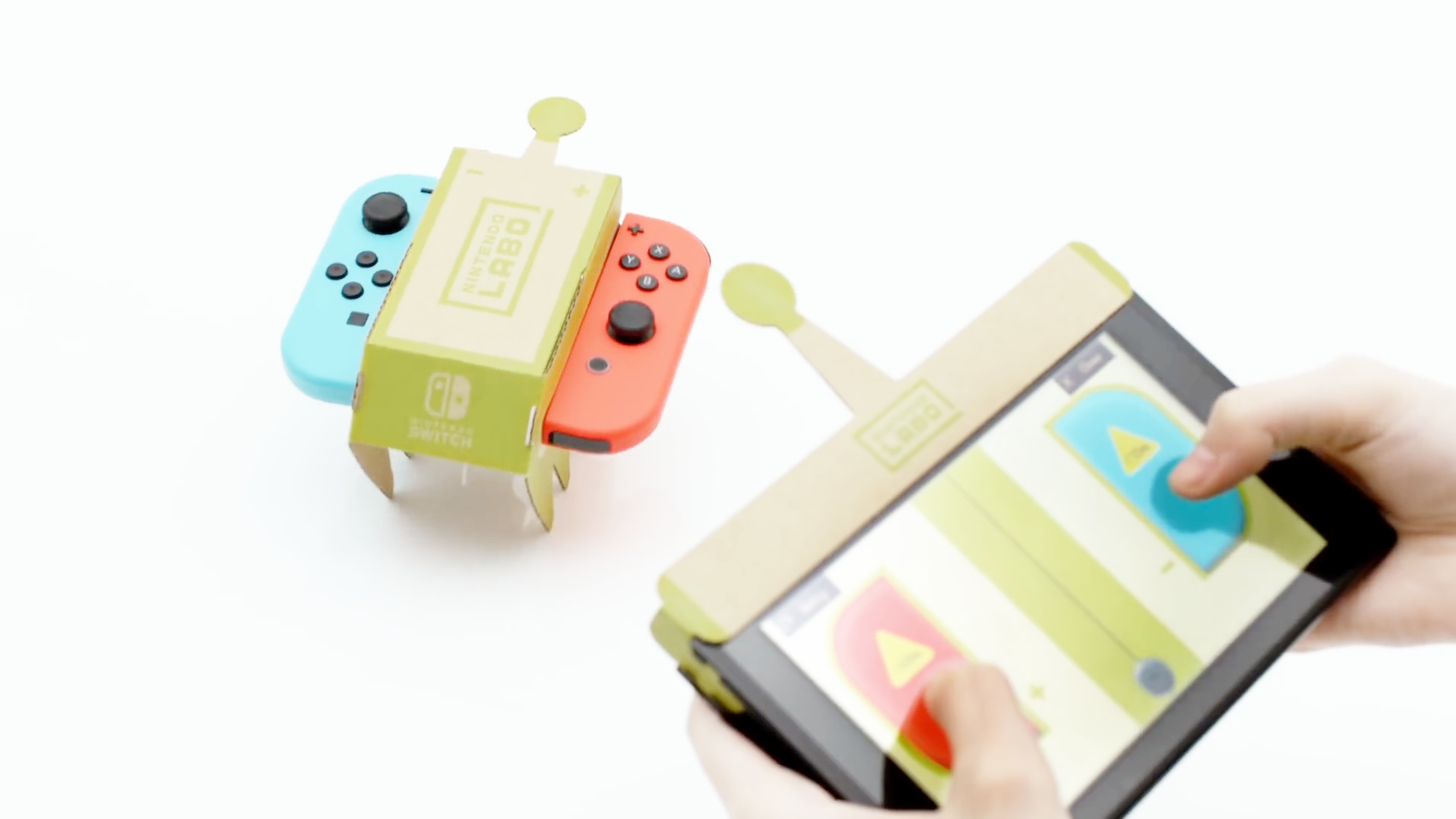 硬纸板新玩法任天堂labo重新定义了游戏机