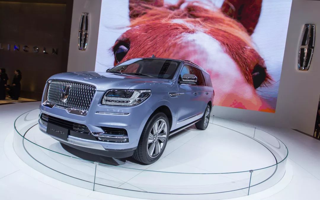林肯第四代领航员中国上市豪华配色比一台飞度还值钱现场