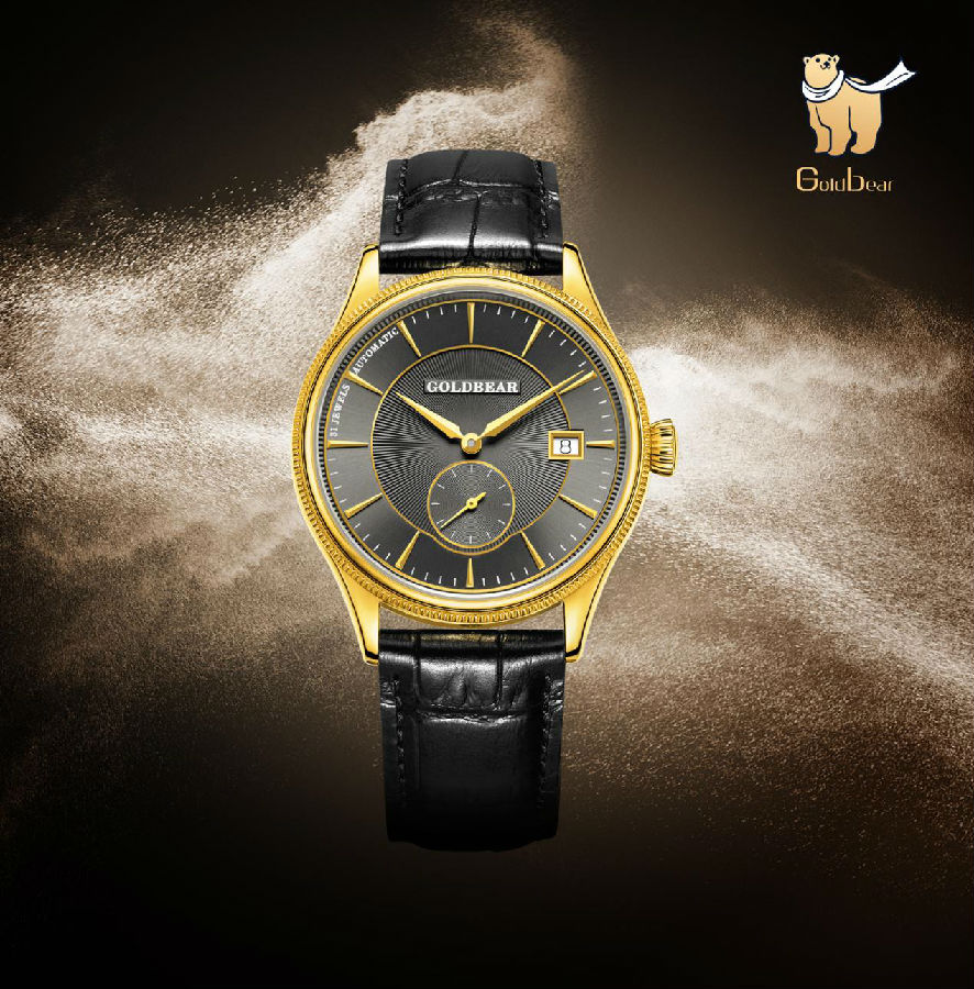 金质年终奖选一枚goldbear时尚金表见证每一刻