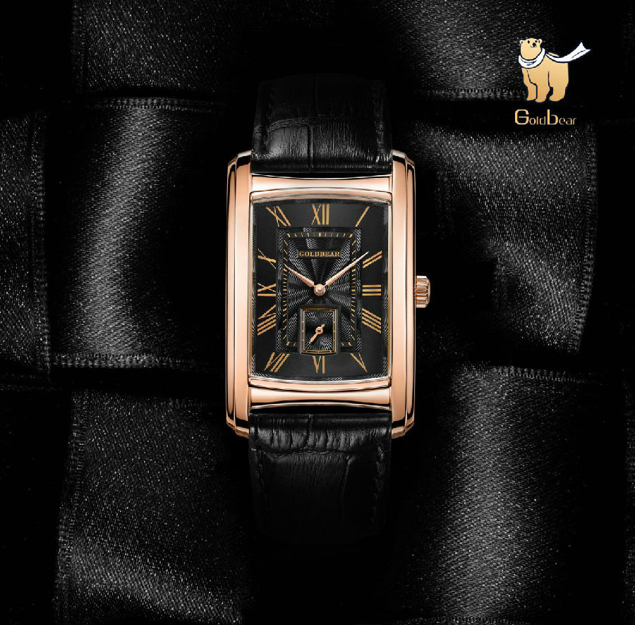 金质年终奖选一枚goldbear时尚金表见证每一刻