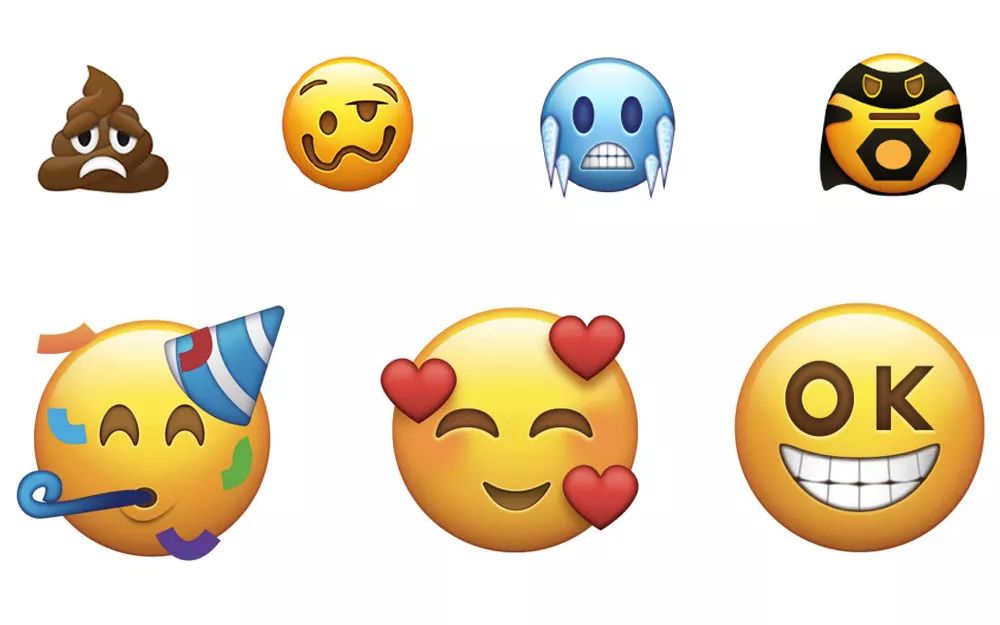 2018年第一波新emoji来了新增大量人物造型附下载方式