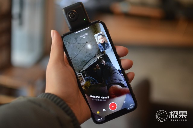 巴掌大攝像頭讓你的iphone秒變全景相機insta360nanos全景相機體驗