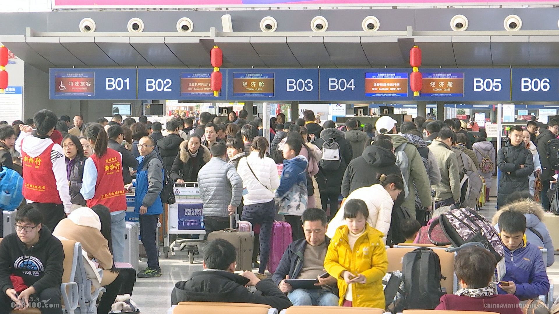 合肥新桥机场旅客吞吐量屡创新高