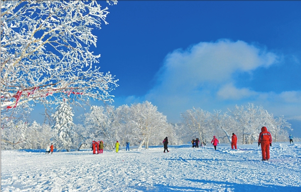 冰雪画廊和十里画廊图片