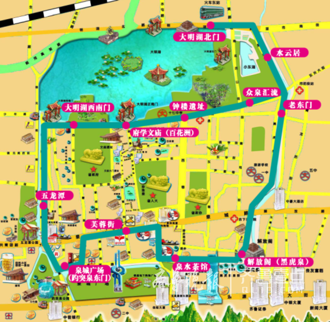 推进全域旅游,济南铛铛车"一湖一环"夜场专线试运