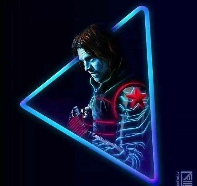 《复联3》电子艺术海报, 为啥就雷神与别人不一样?